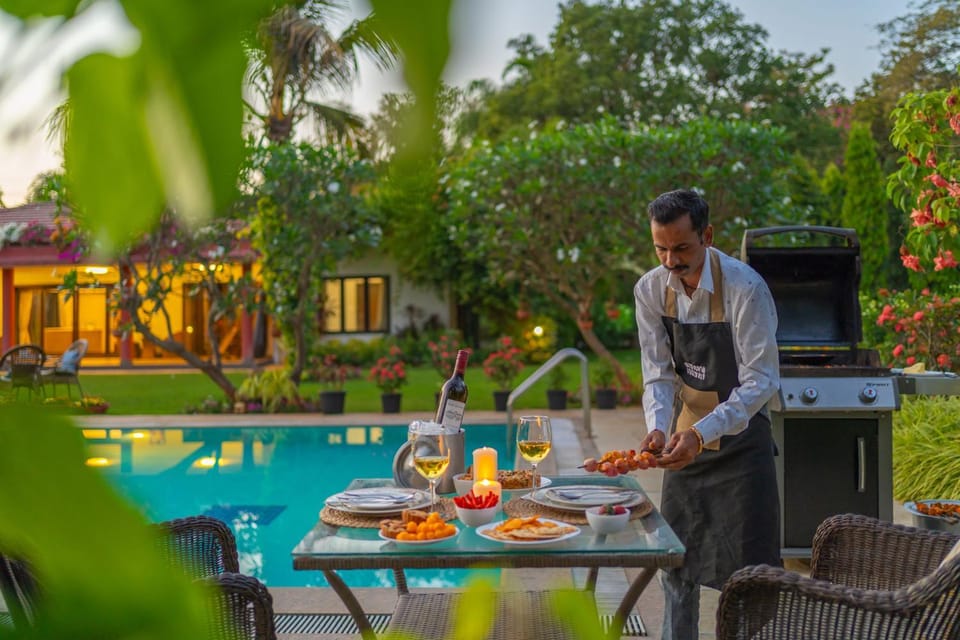BBQ facilities, Food and drinks
