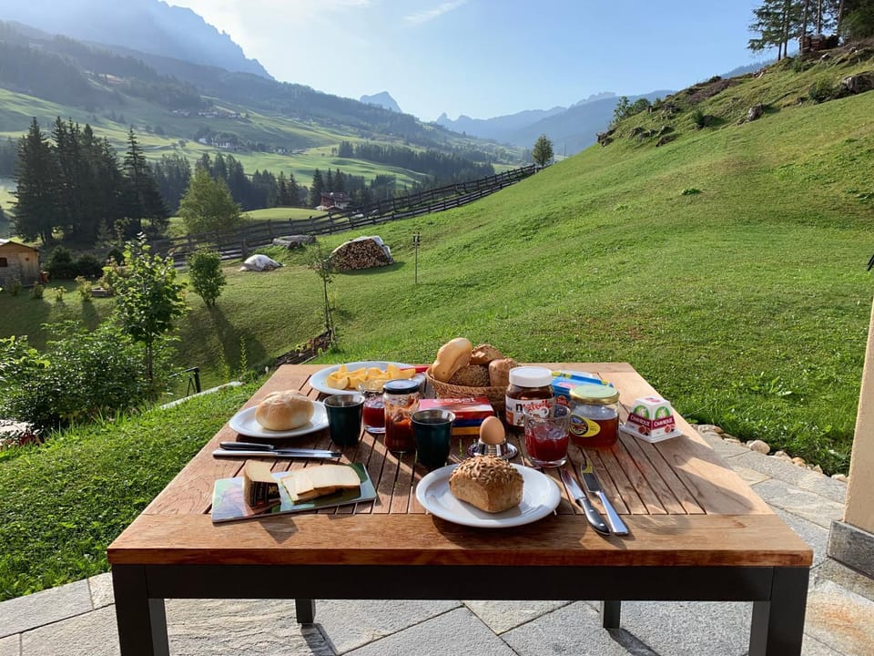 Summer, Garden, Balcony/Terrace, Food and drinks, Garden view, Mountain view