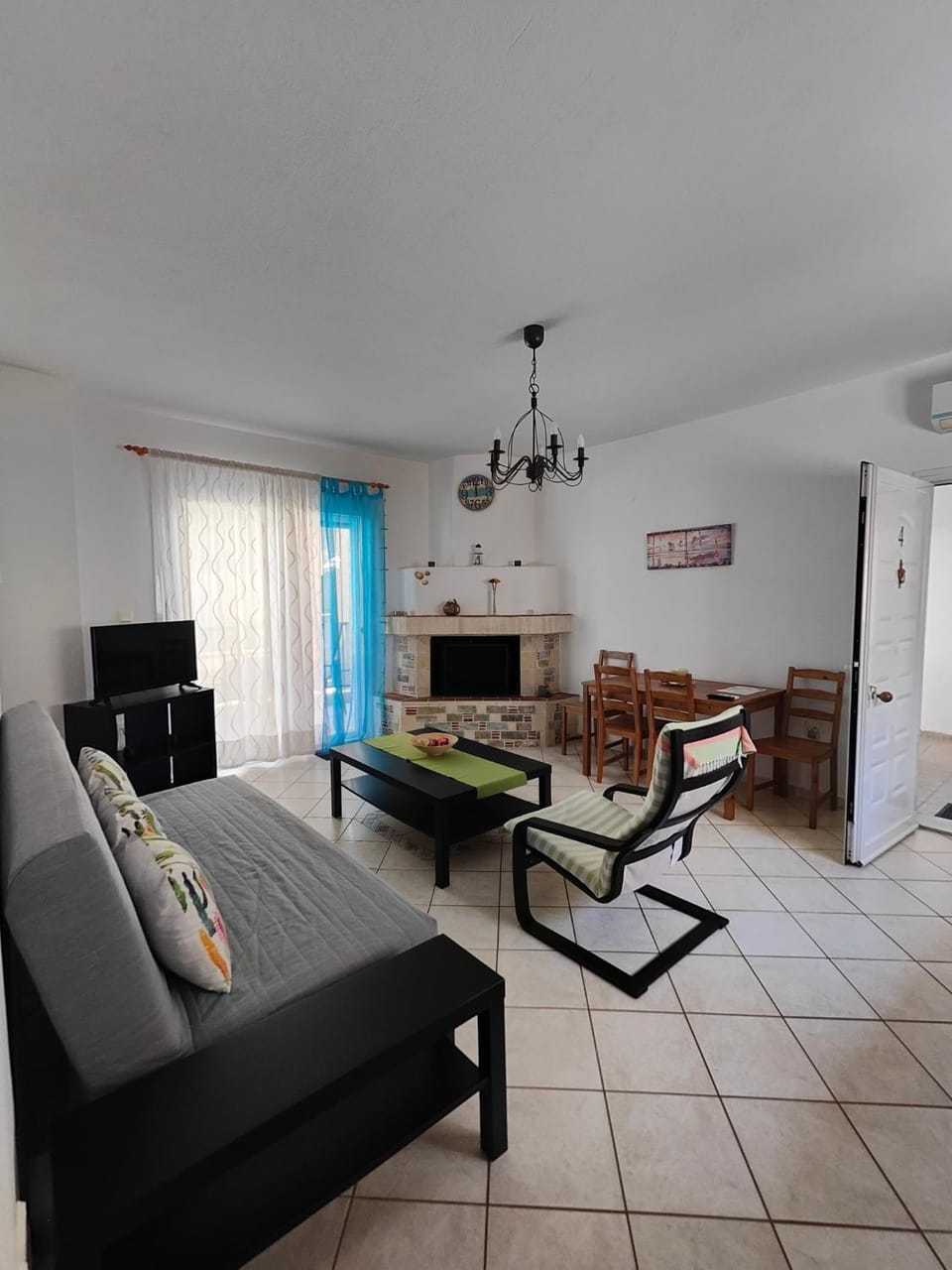 TV and multimedia, Balcony/Terrace, Living room, Dining area, kitchen, air conditioner