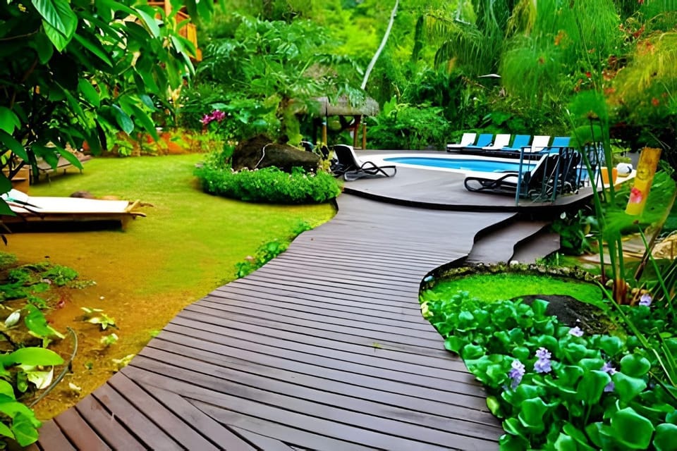 Natural landscape, Swimming pool