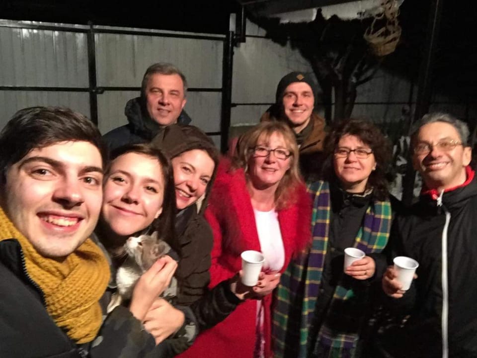 group of guests