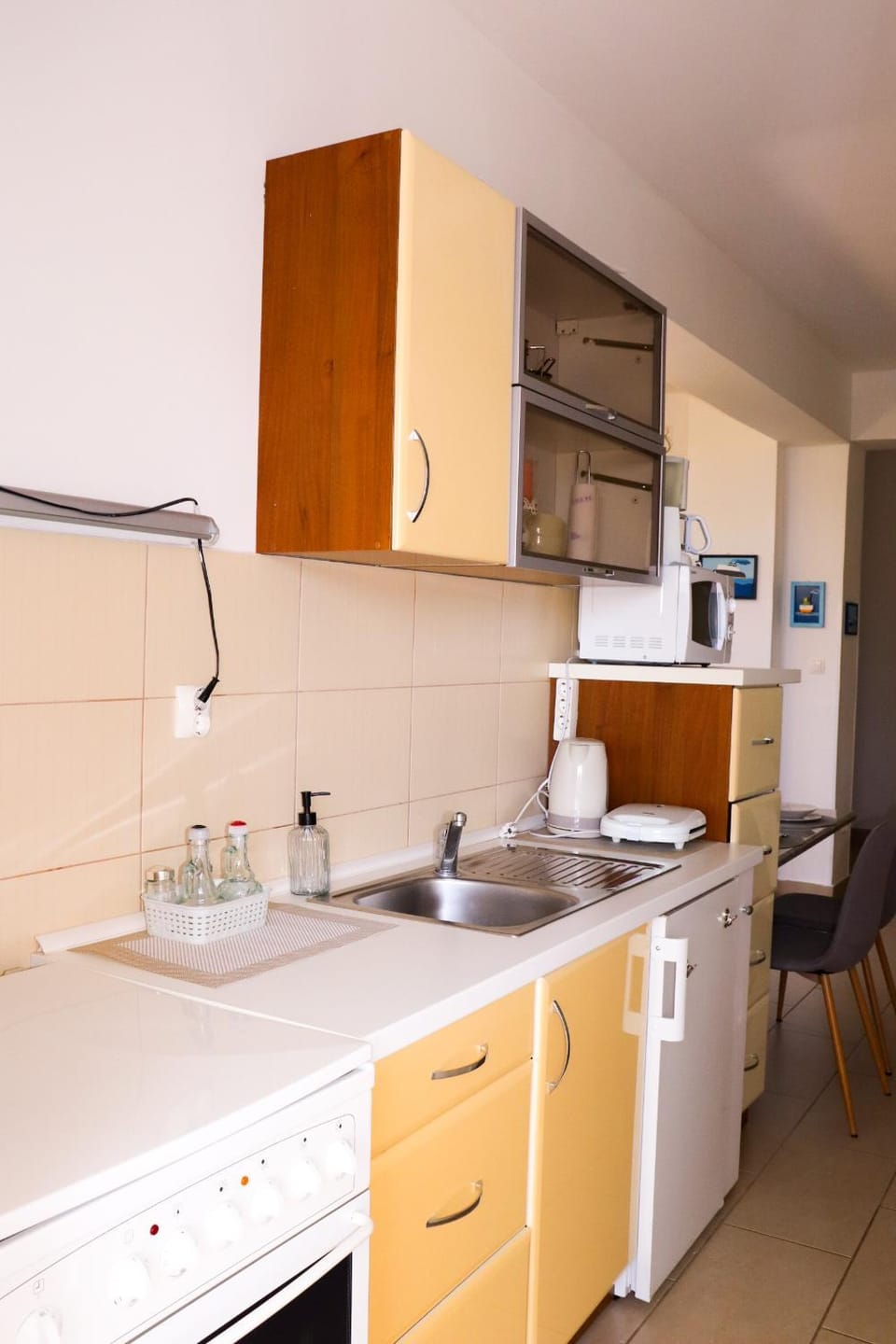Kitchen or kitchenette, kitchen