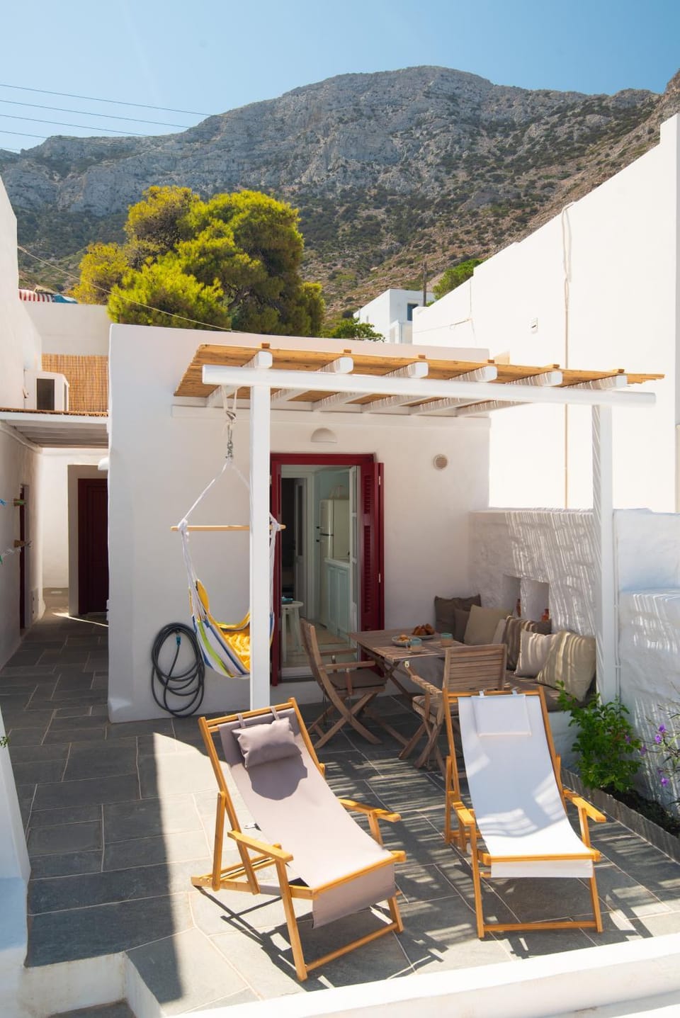 Property building, Patio, Natural landscape