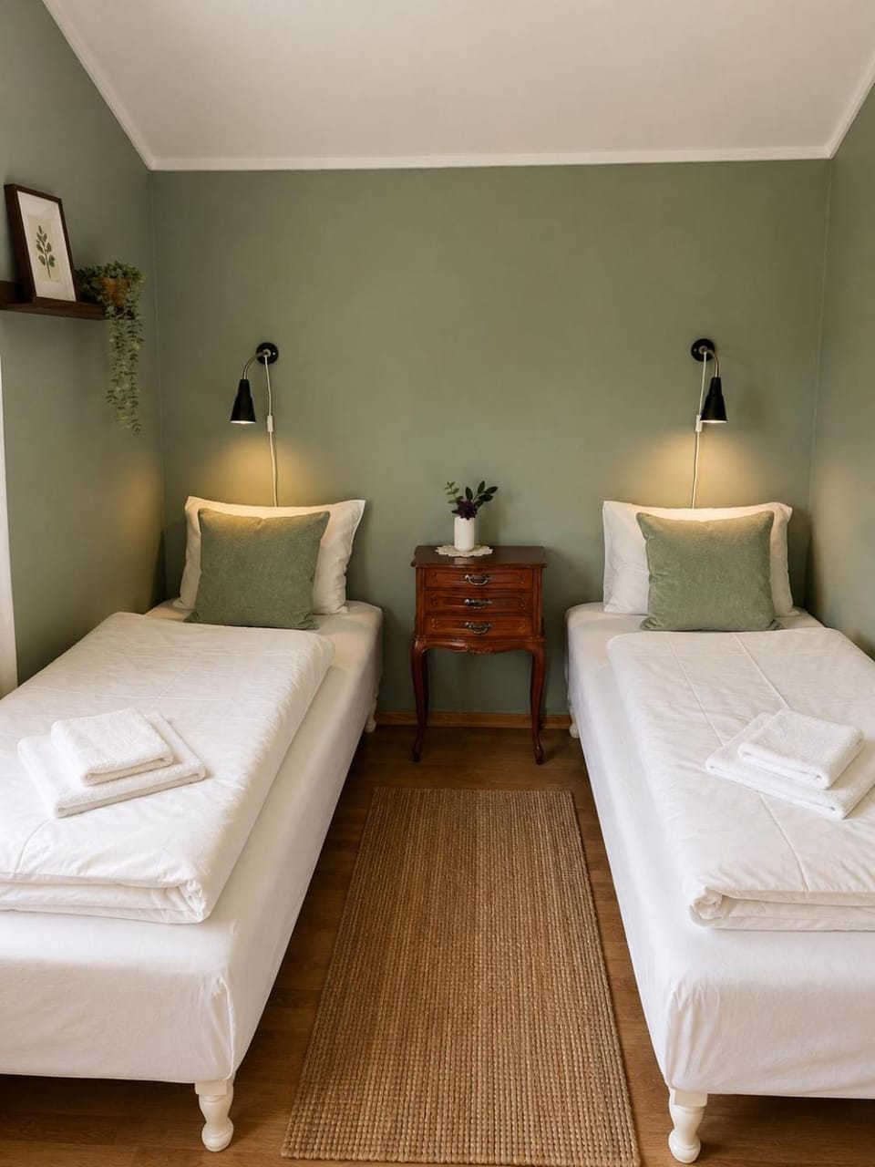 Photo of the whole room, Bedroom