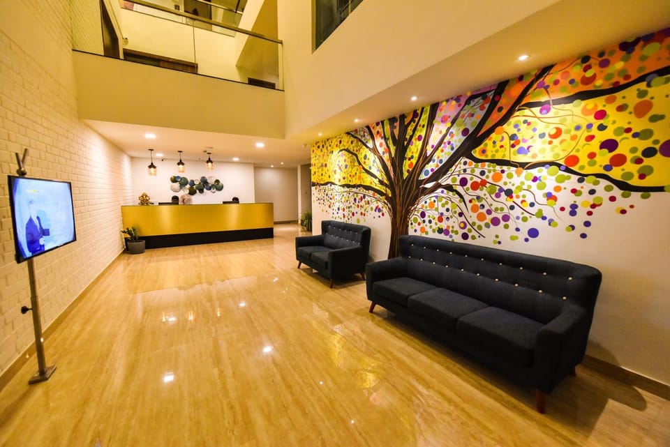 Property building, Lobby or reception, Seating area