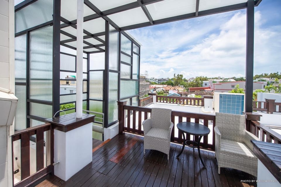 Patio, Natural landscape, Balcony/Terrace, City view