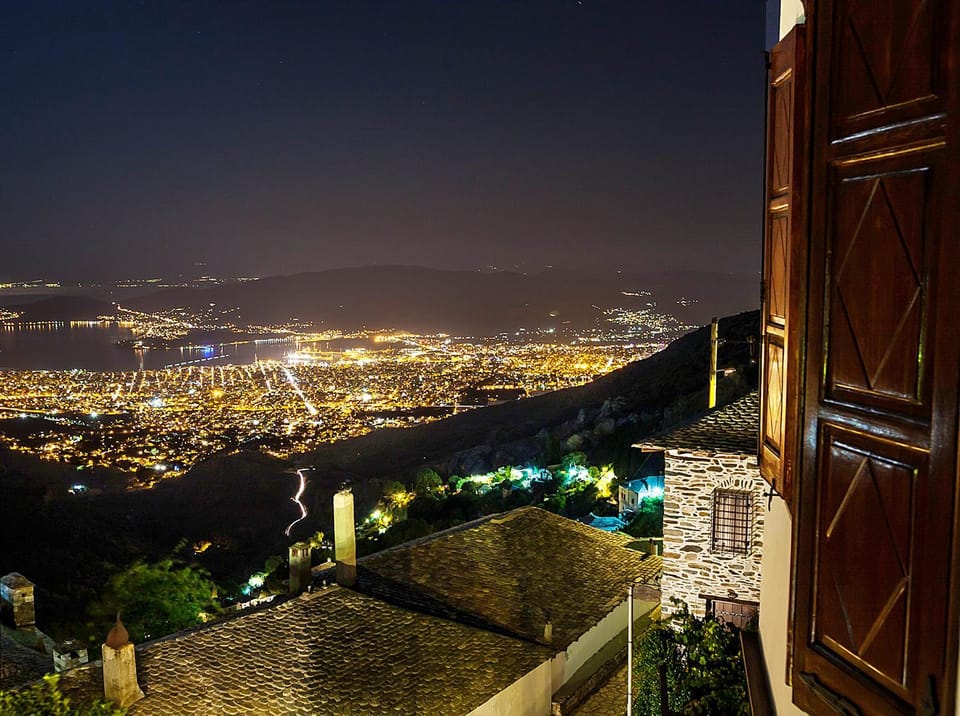 Night, City view, Mountain view, Sea view