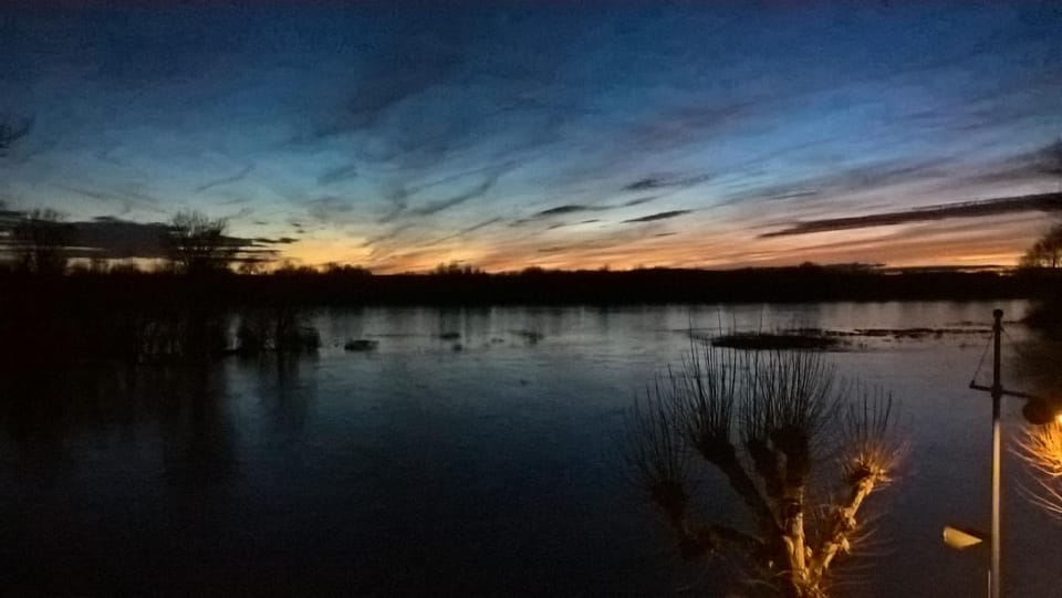 Natural landscape, Sunset