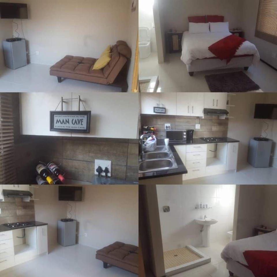 Bed, Kitchen or kitchenette, Living room, Photo of the whole room, Seating area, Bedroom, minibar, stove