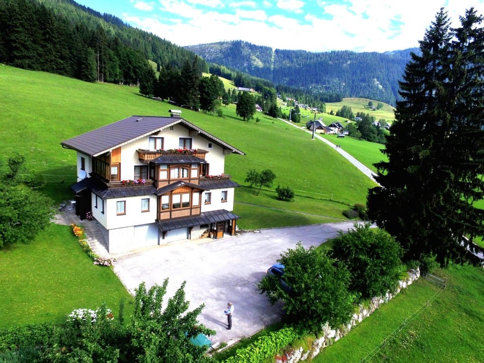 Property building, Neighbourhood, Natural landscape, Bird's eye view