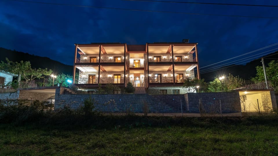Property building, Facade/entrance, Night, View (from property/room), Sunrise