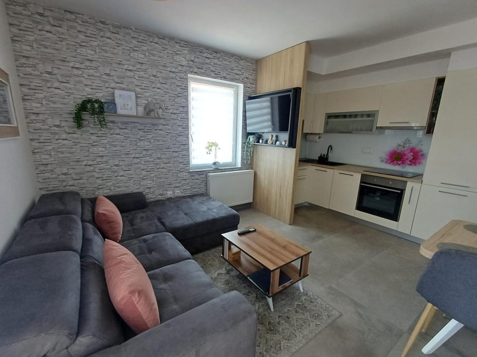 TV and multimedia, Kitchen or kitchenette, Living room, Seating area