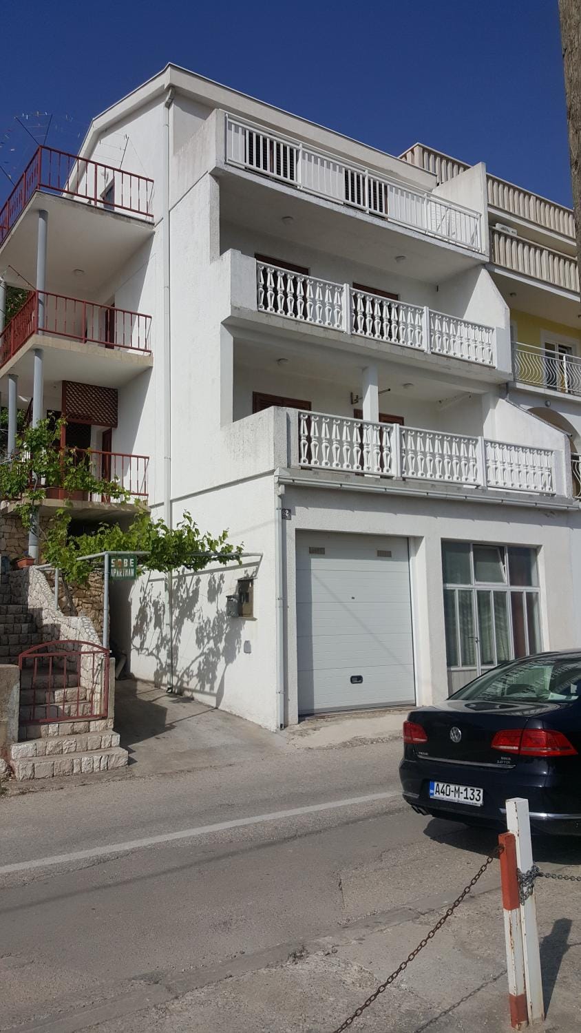 Property building, On site