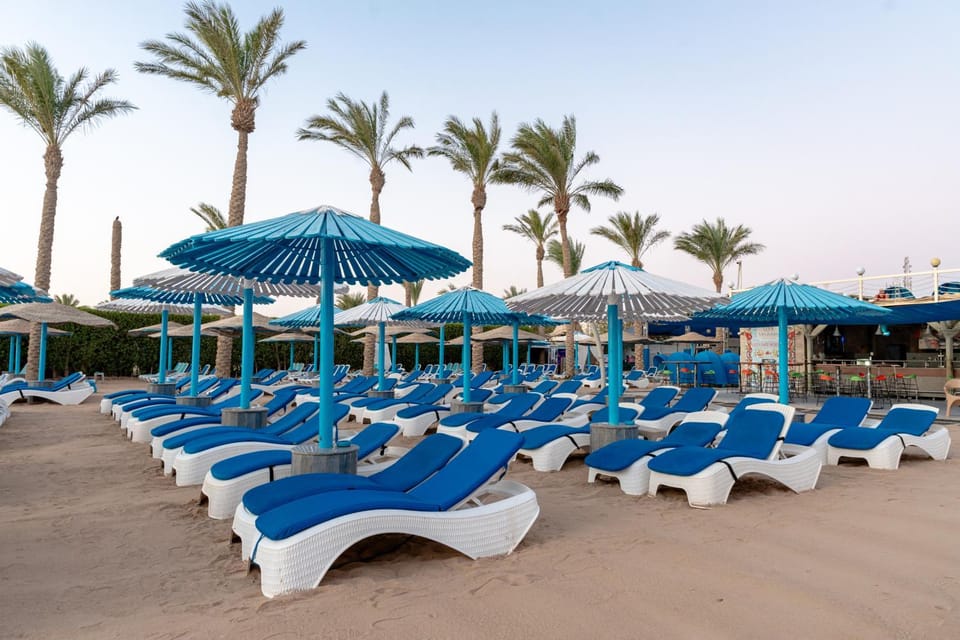Beach, sunbed