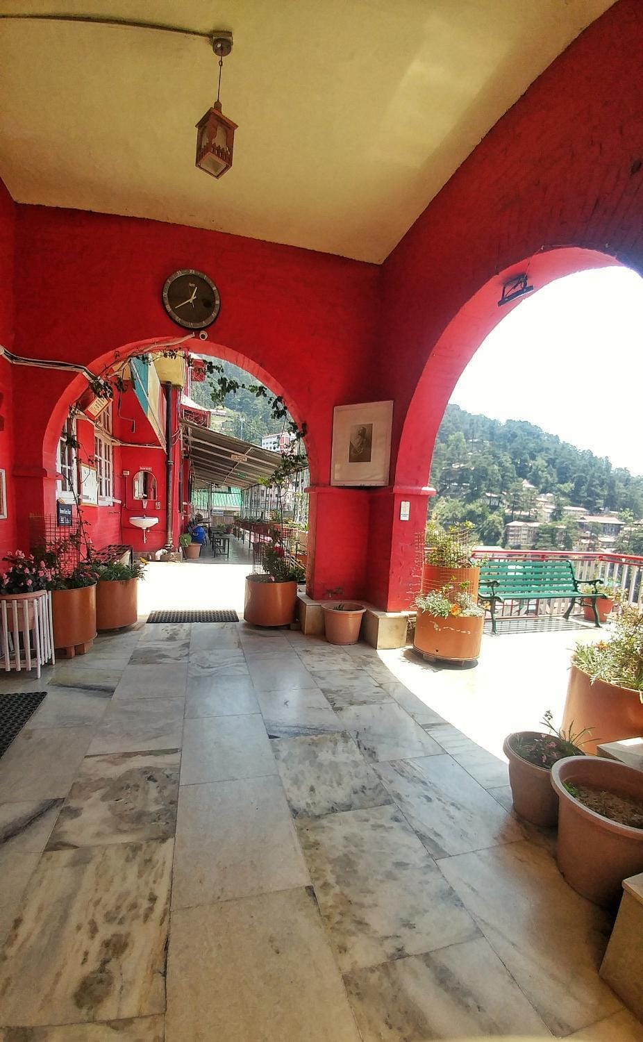 Patio, Lobby or reception