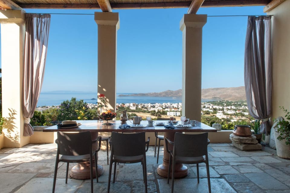 Property building, Day, Natural landscape, View (from property/room), Balcony/Terrace, Garden view, Landmark view, Mountain view, Sea view, Internal: Not applicable to any particular room
