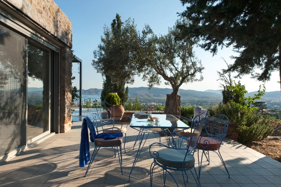 Property building, Patio, Day, Natural landscape, View (from property/room), View (from property/room), Balcony/Terrace, Balcony/Terrace, Seating area, Dining area, Garden view, Garden view, Landmark view, Landmark view, Mountain view, Sea view, Sea view