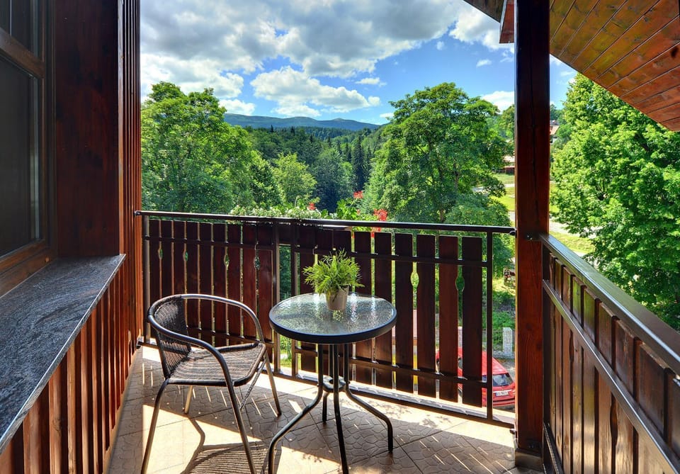 Natural landscape, View (from property/room), Balcony/Terrace, Mountain view