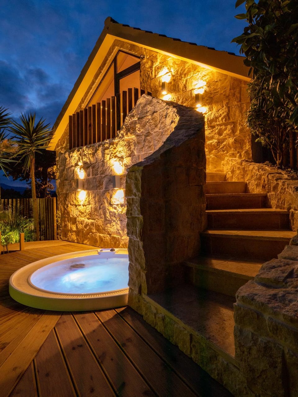 Hot Tub, Spa and wellness centre/facilities, Sunset