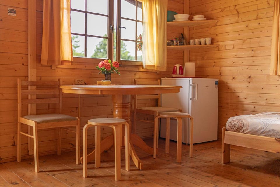 Kitchen or kitchenette, Seating area, Dining area
