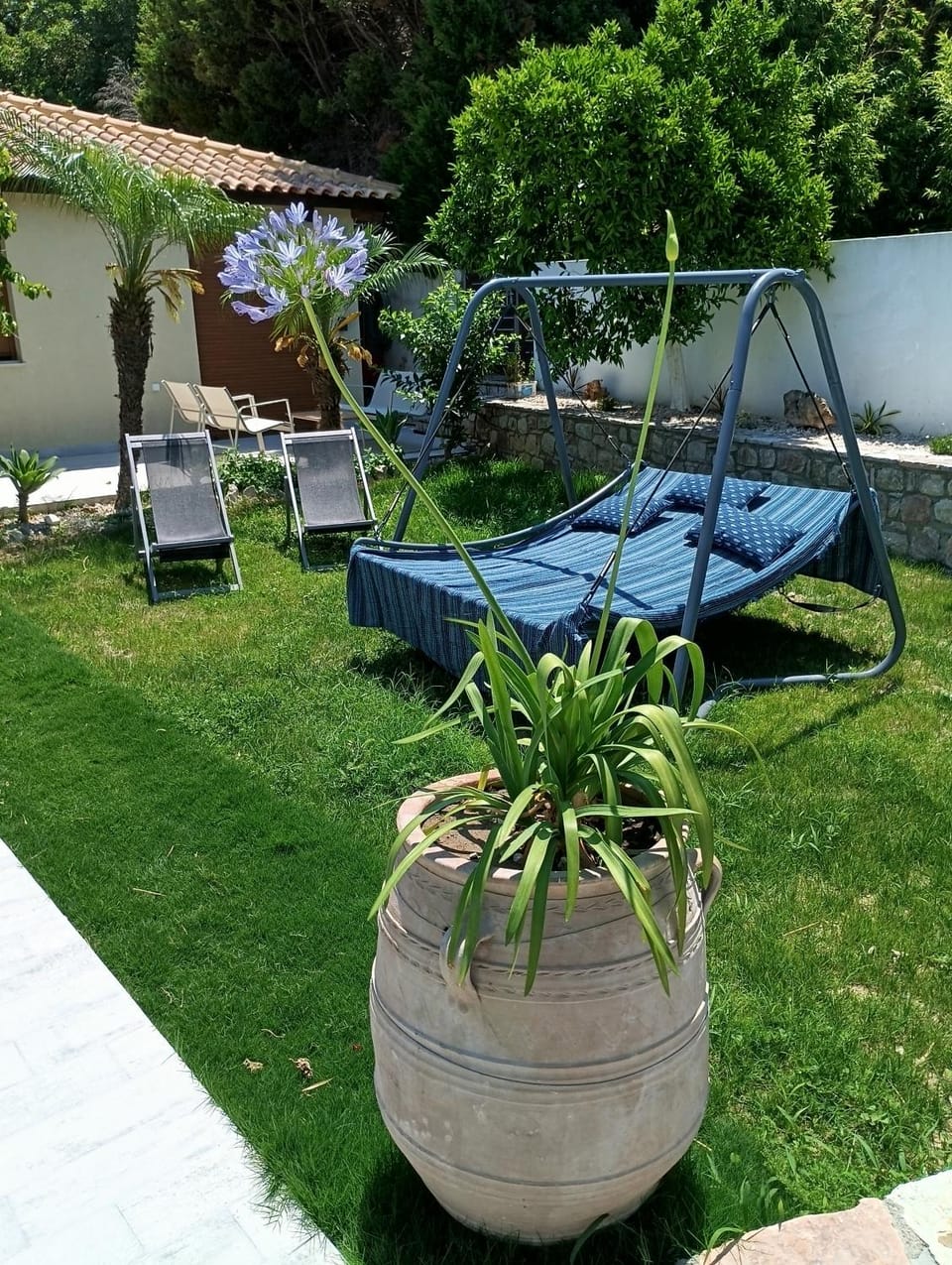 Green Oasis House in Filerimos Country House in Rhodes, Greece