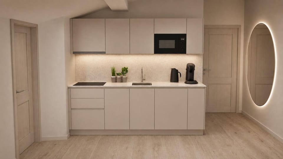 Kitchen or kitchenette