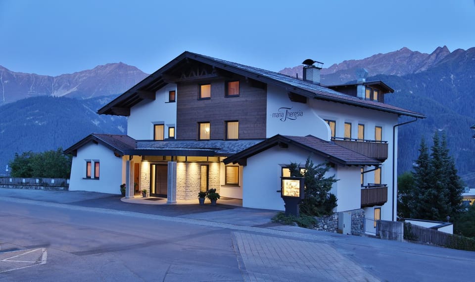 Property building, Night, Mountain view