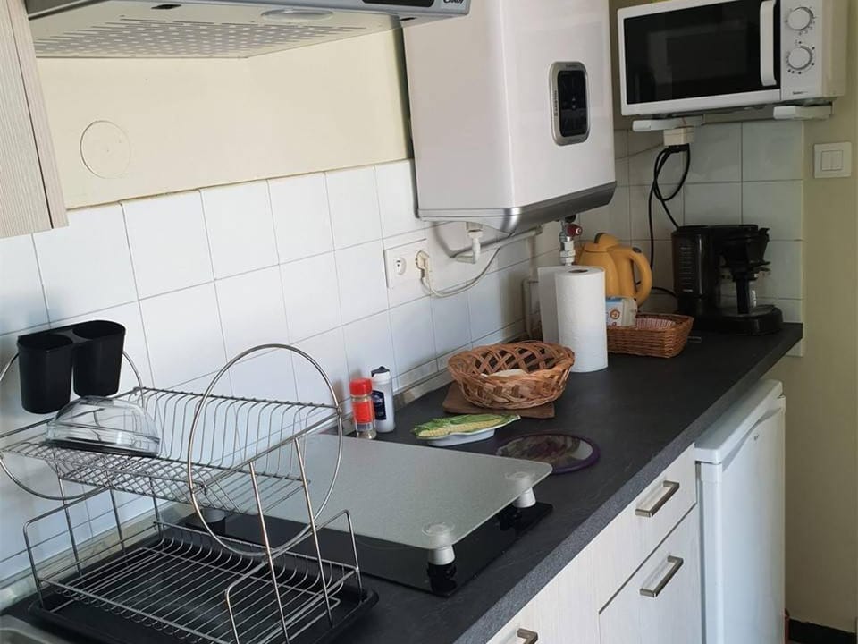 Studio Cabine Climatisé pour 4, à 100m de la Plage, Argelès-sur-Mer - FR-1-388-104 Cabin in Argeles-sur-Mer