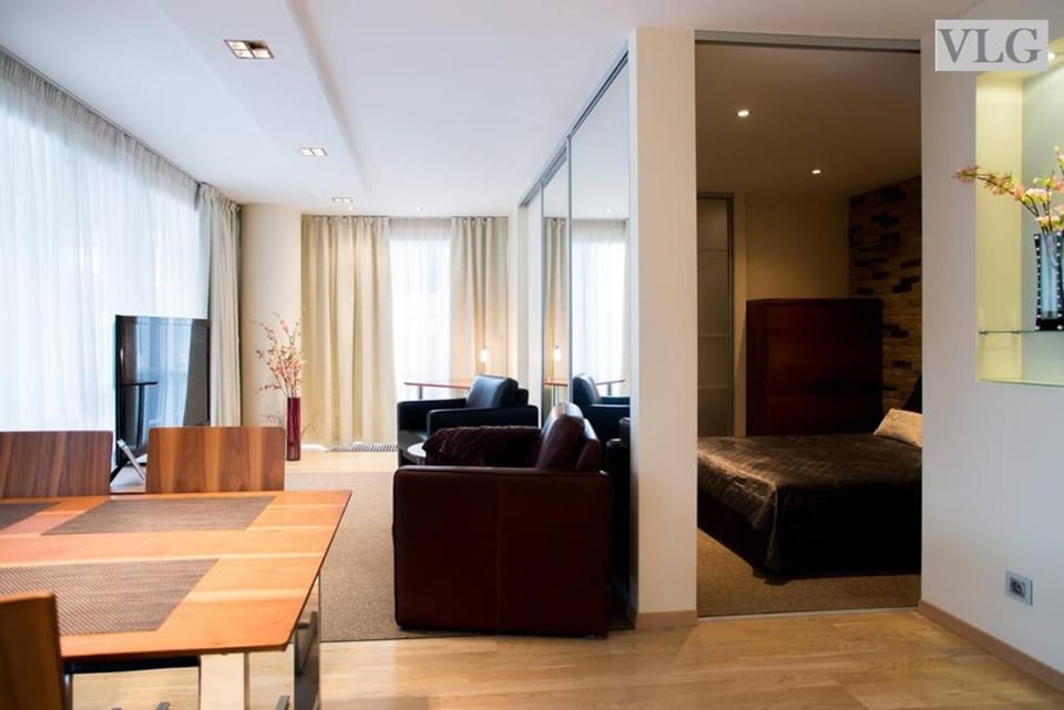 Living room, Bedroom