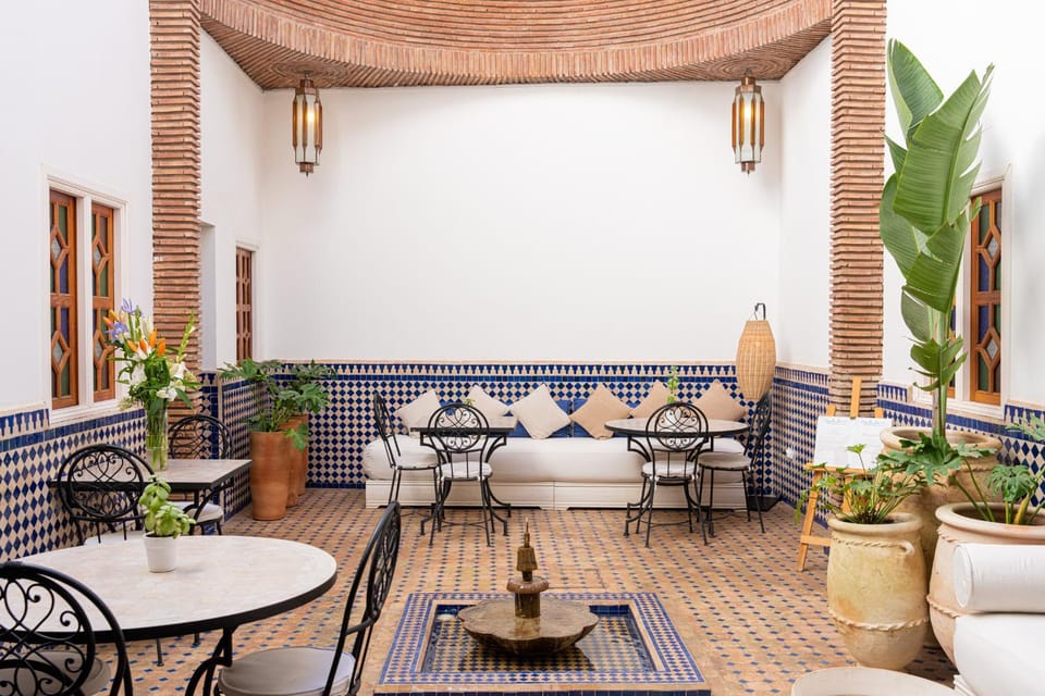 Property building, Patio