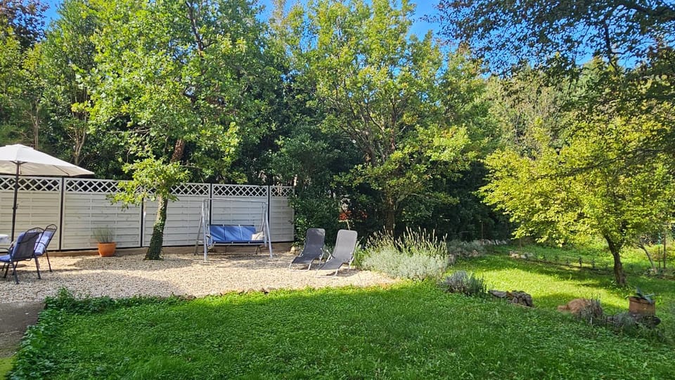 Natural landscape, Garden, sunbed