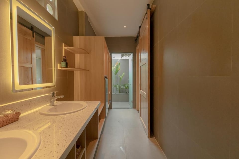 Bathroom, Open Air Bath, wardrobe