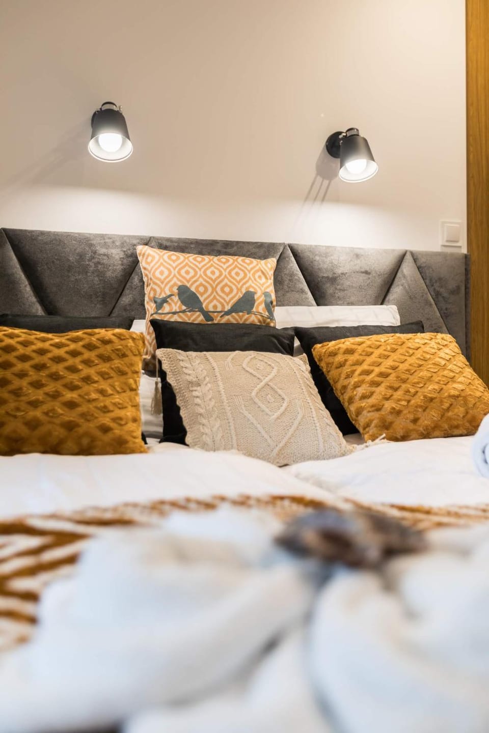 Bed, Bedroom