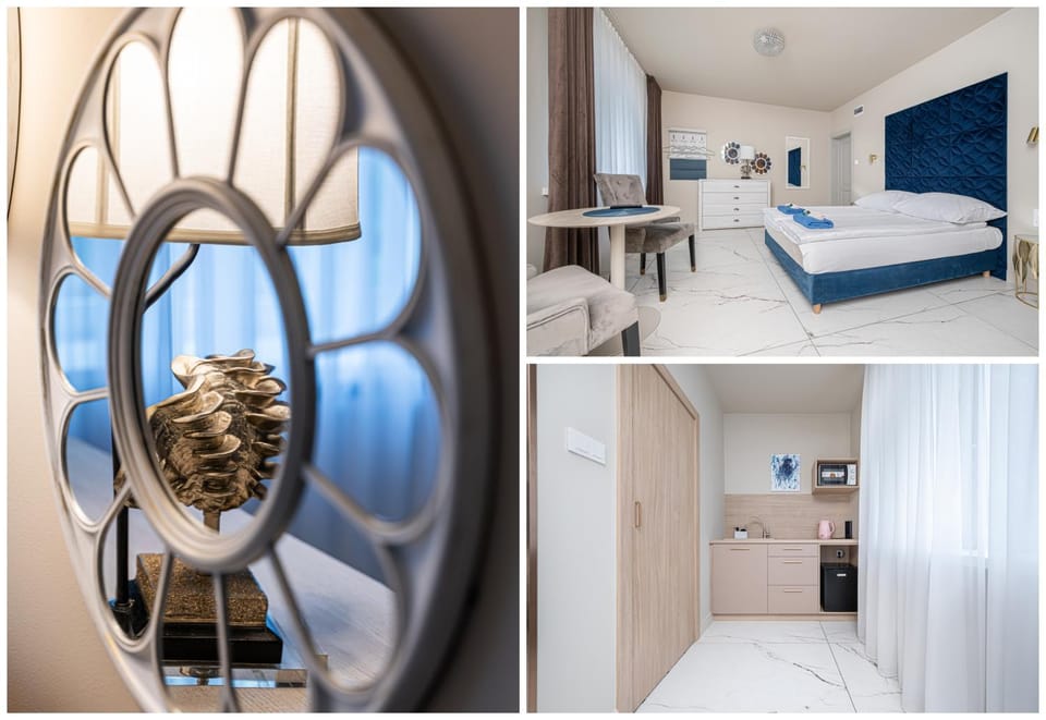 Bed, TV and multimedia, Kitchen or kitchenette, Photo of the whole room, Bedroom