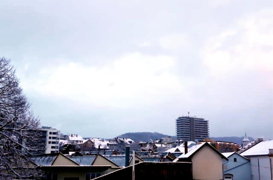 Day, Winter, On site, City view