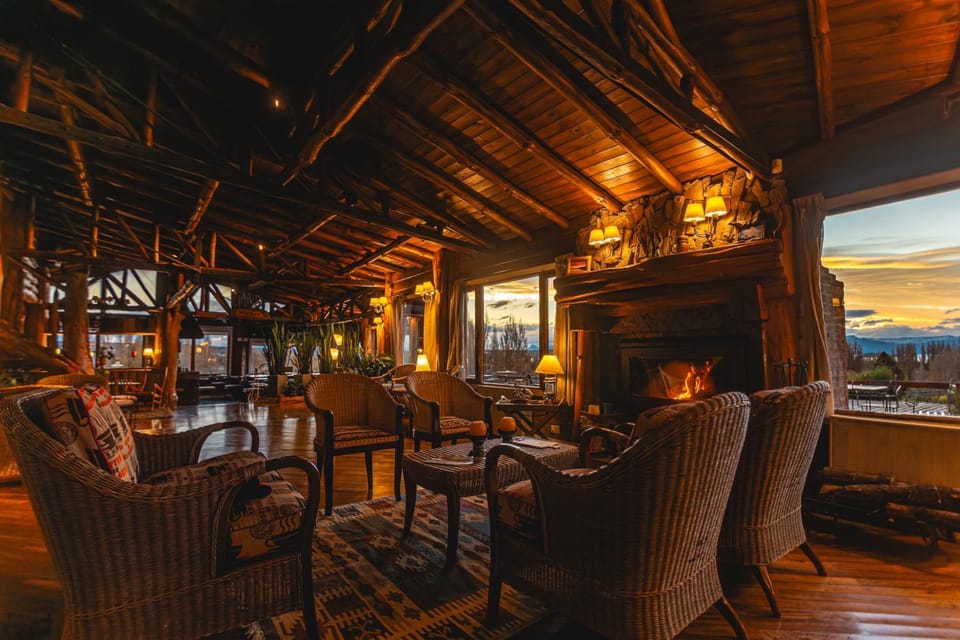 Natural landscape, Living room, Seating area, Mountain view