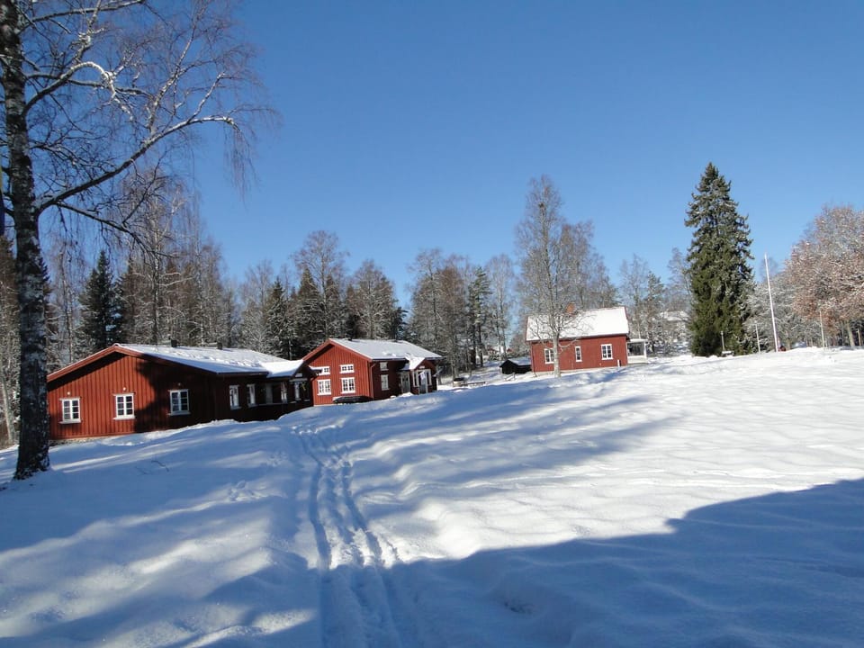 Property building, Day, Natural landscape, Winter