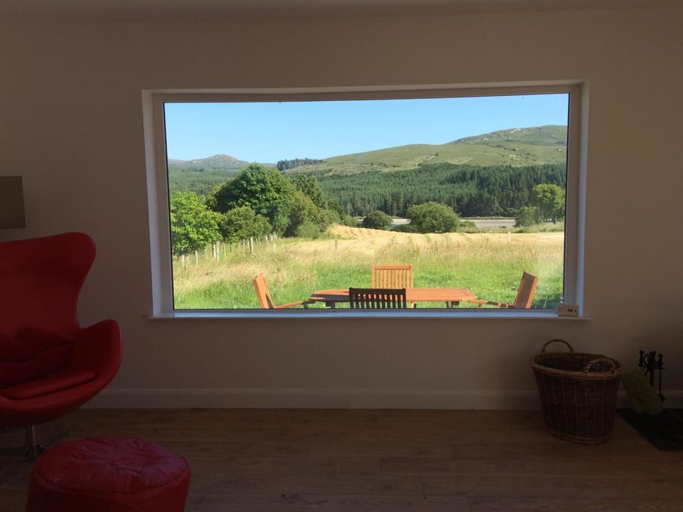 Natural landscape, Living room, Mountain view, River view