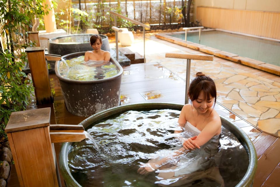 Day, People, Hot Spring Bath, Open Air Bath