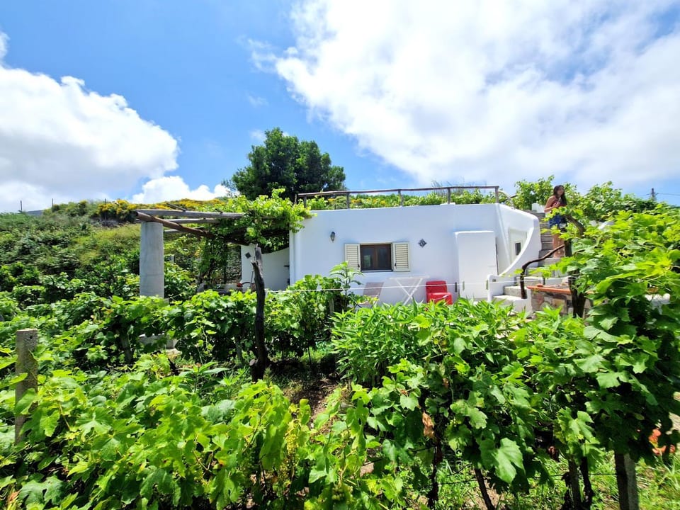 a Loggia House in Lipari