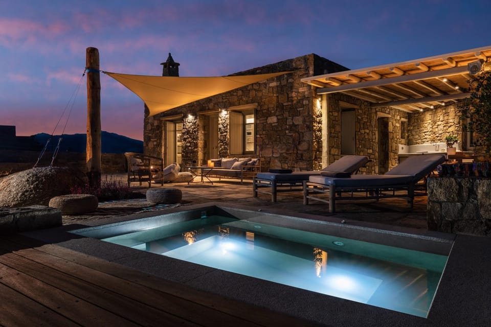 Mykonos AG Villas in Ftelia Beach Villa in Mykonos, Mikonos 846 00, Greece