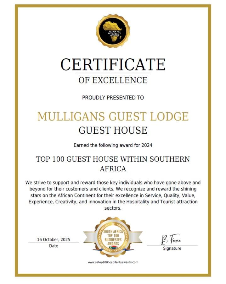 Certificate/Award
