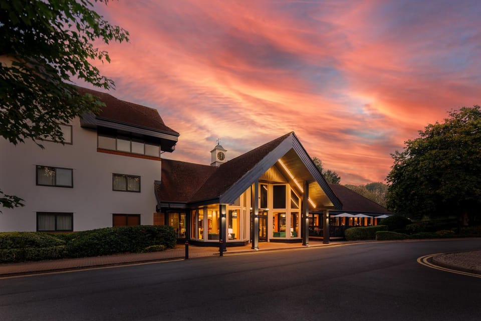 Property building, Sunset