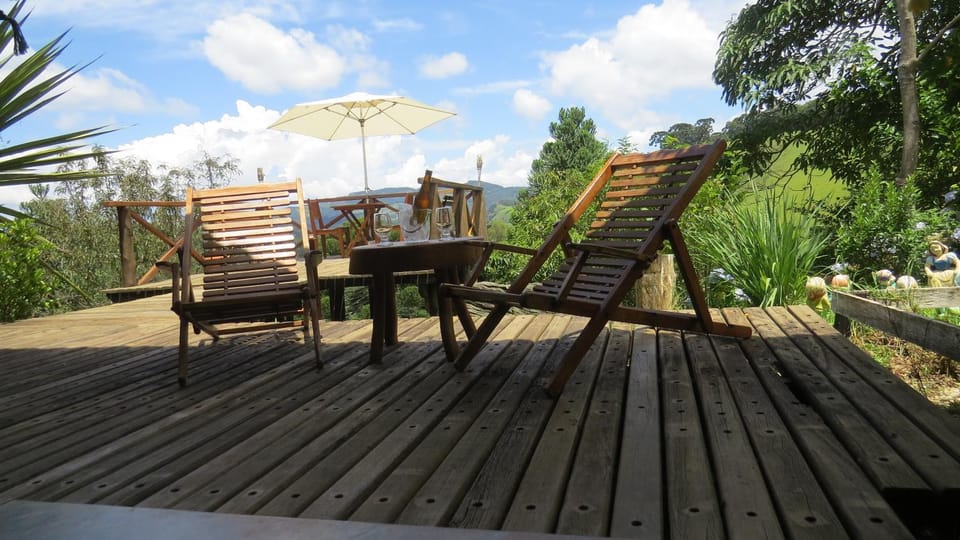 Patio, Day, Garden, Dining area, Garden view, sunbed