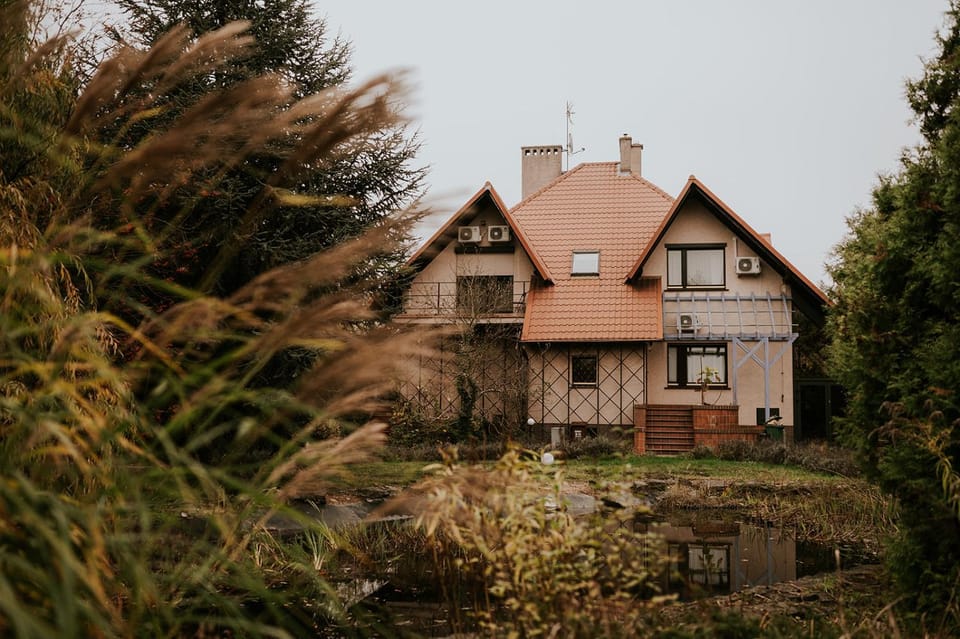 Property building, Natural landscape, Garden, Garden view