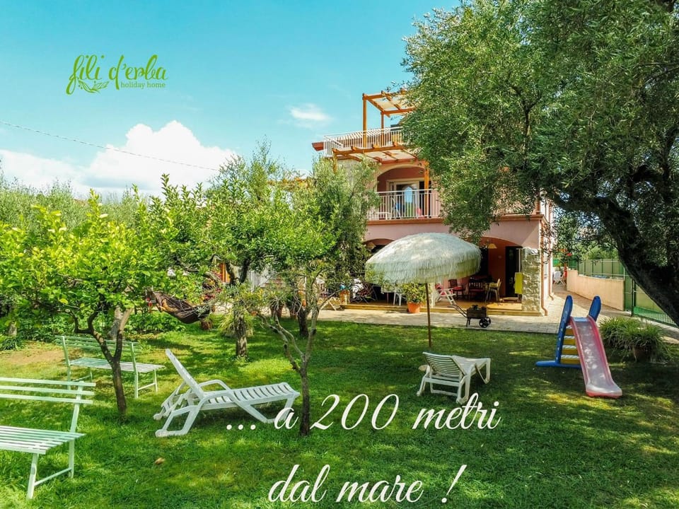 Property building, Day, Natural landscape, Garden view, sunbed