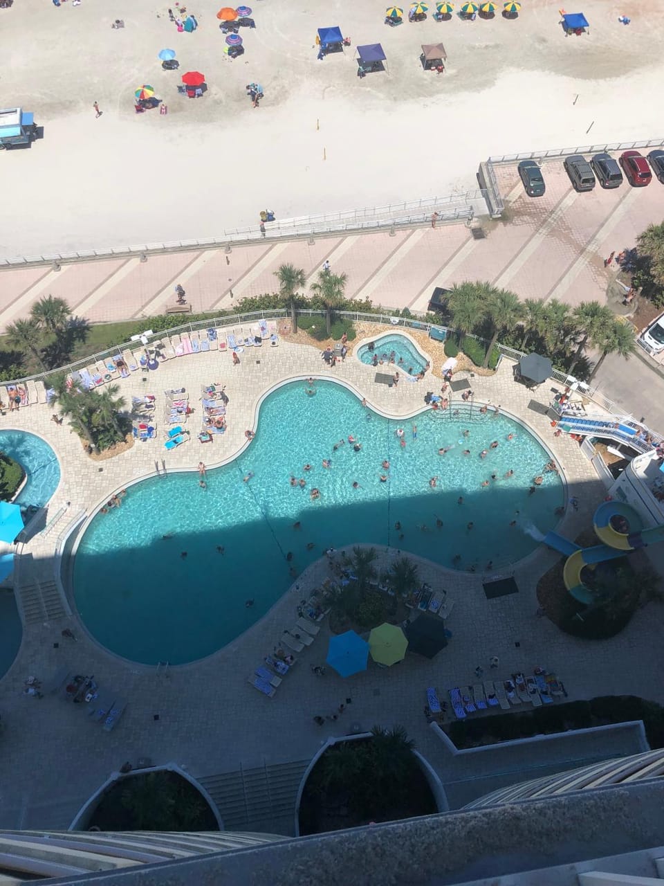 Bird's eye view, Beach, Swimming pool