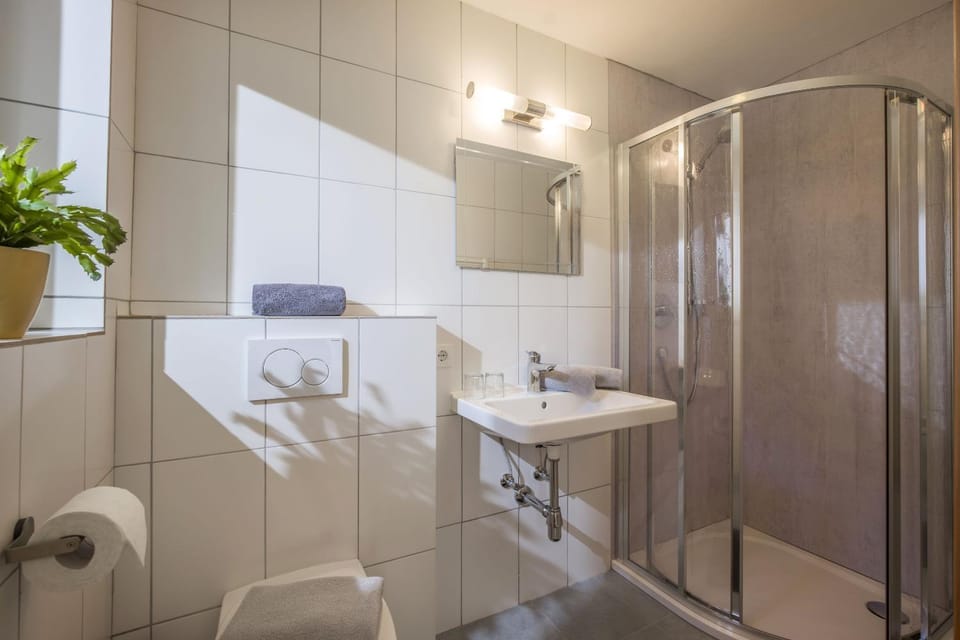 Shower, Toilet, Bathroom, towels