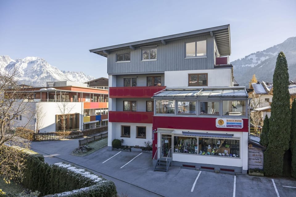 Property building, Day, Parking