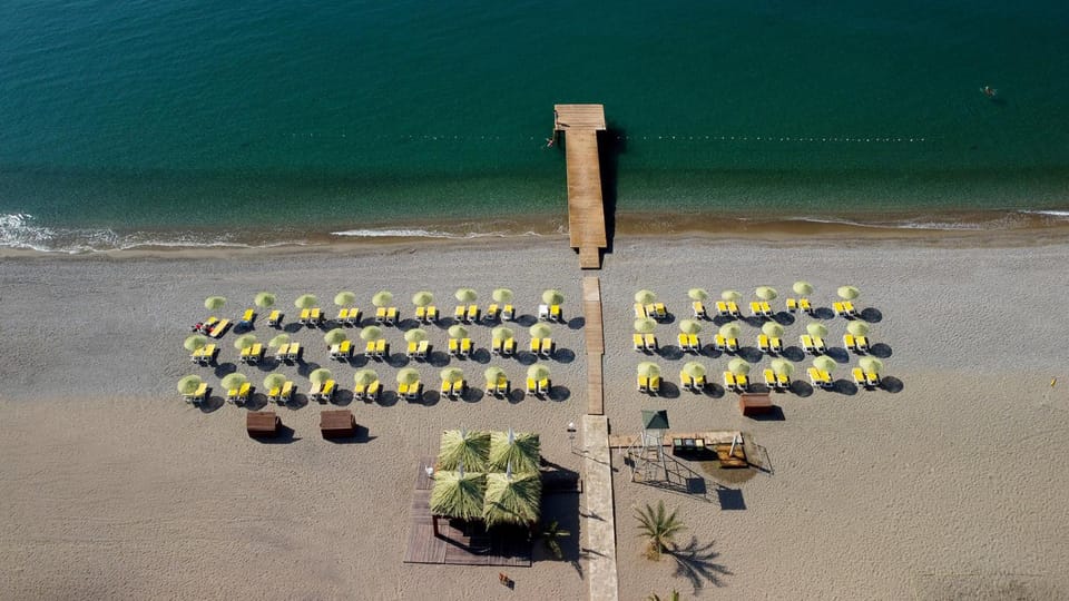 Bird's eye view, Beach